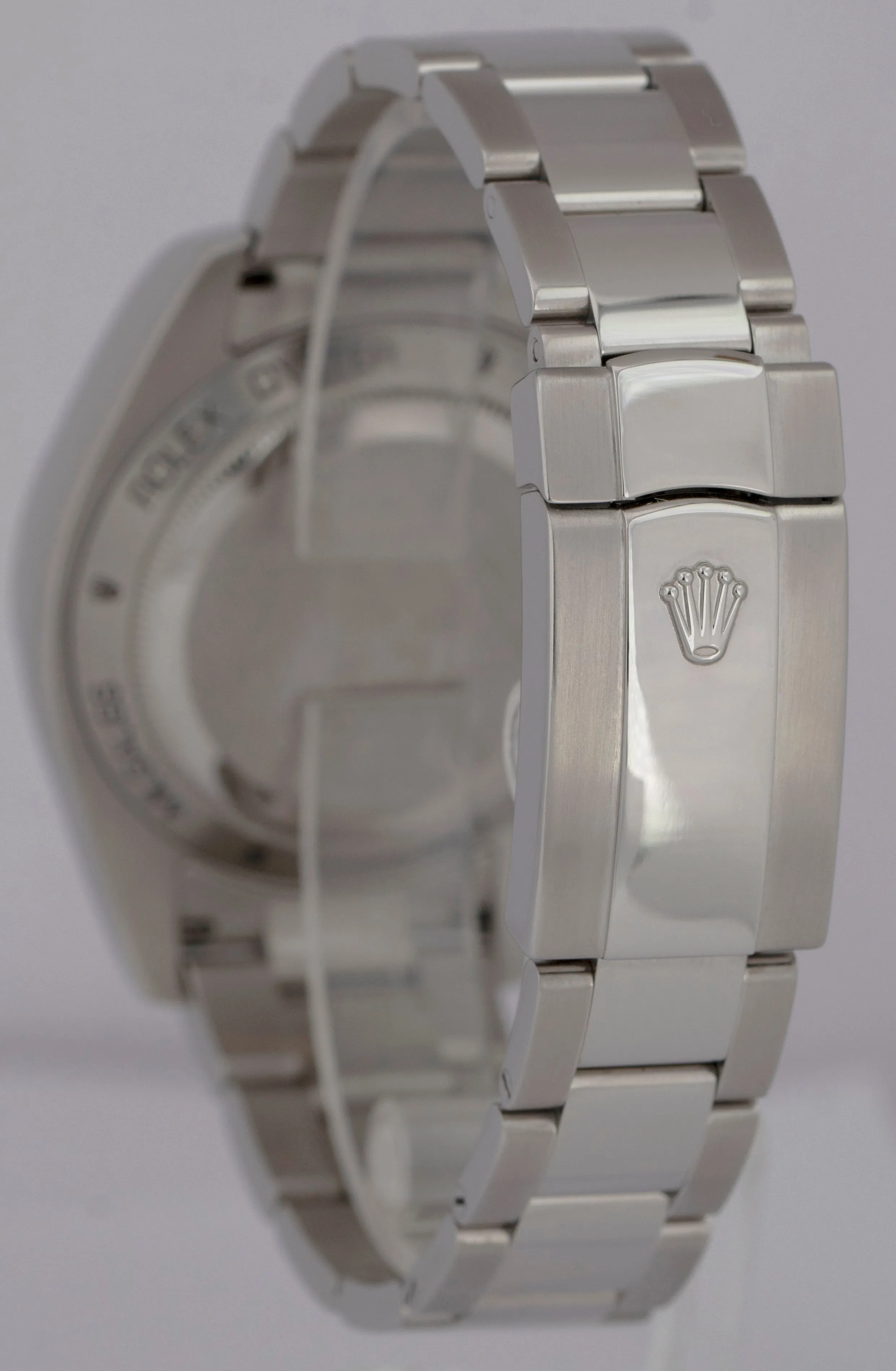 MINT PAPERS Rolex Milgauss 116400 Black Orange 40mm Stainless Steel Watch BOX