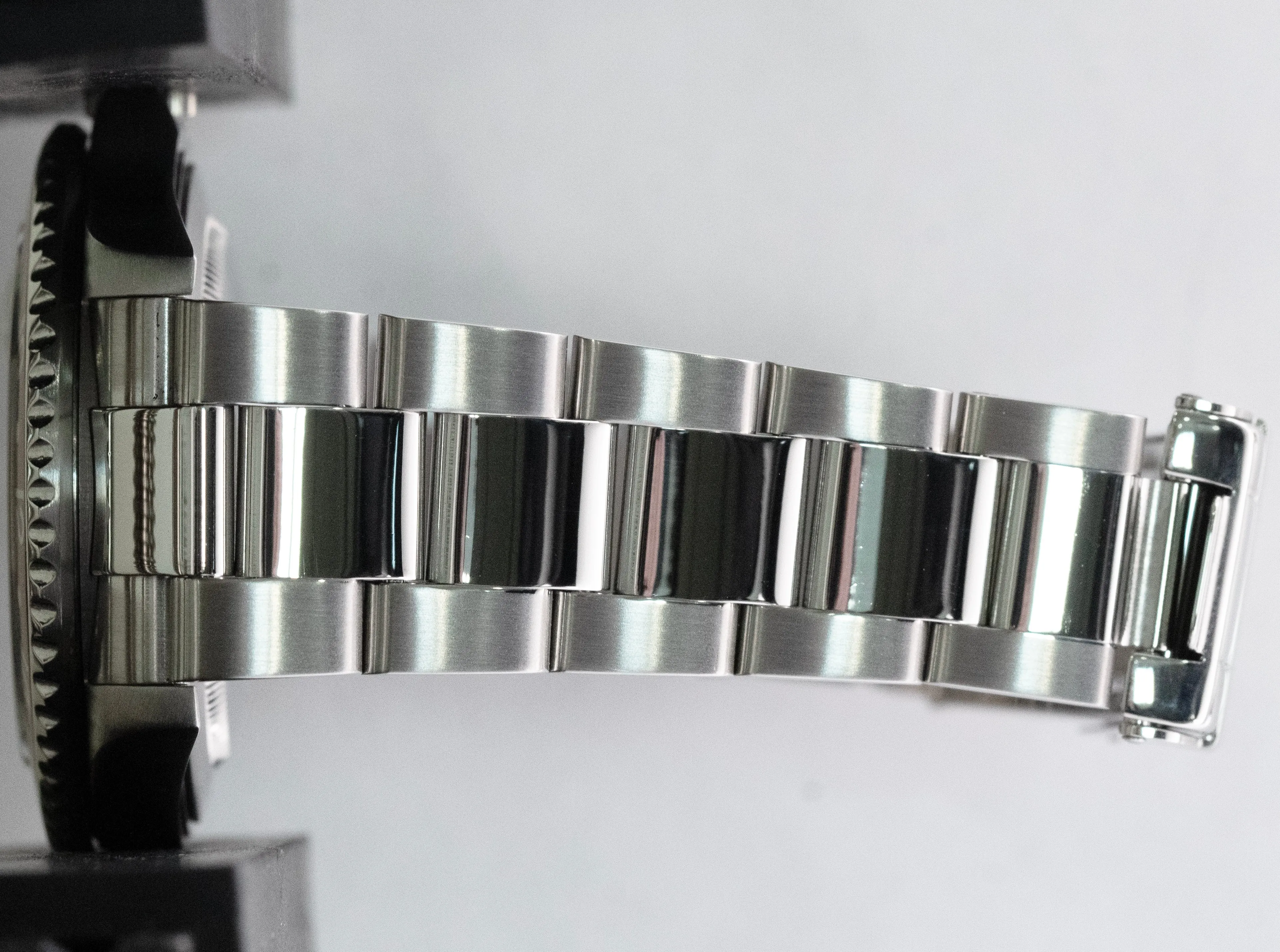 MINT Rolex GMT-Master II Pepsi ERROR STICK NO-HOLES Steel Black 40mm 16710 Watch