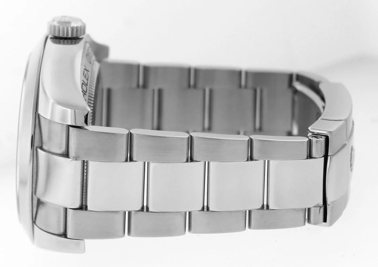MINT Rolex Milgauss 116400 White Anti-Magnetic Stainless Steel Oyster 40mm Watch