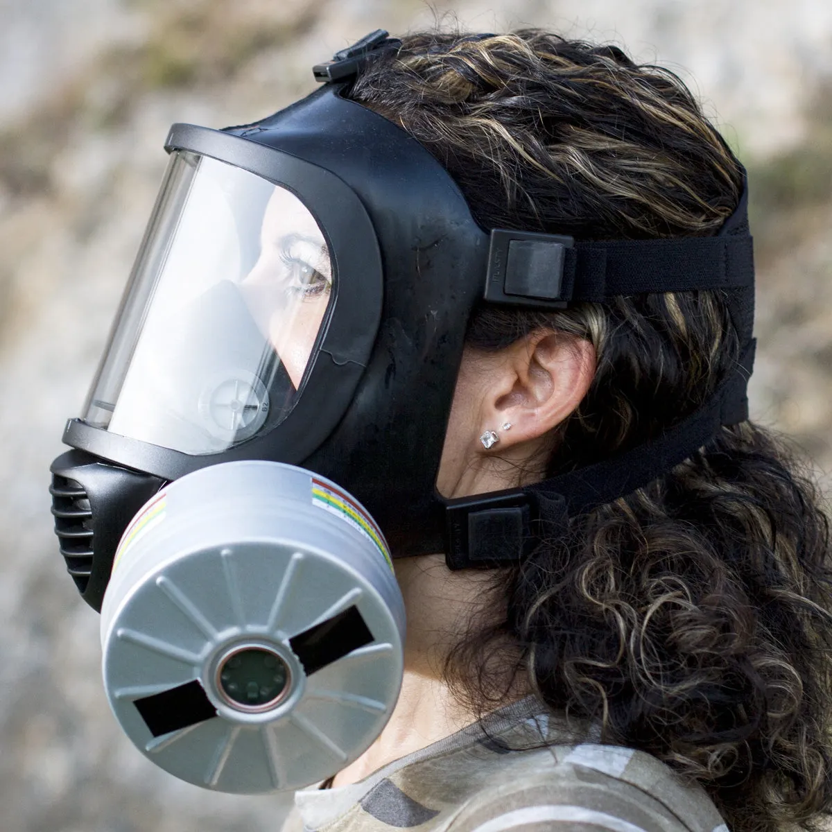 MIRA Safety CM-6M Tactical Gas Mask Full-Face Respirator for CBRN Defense