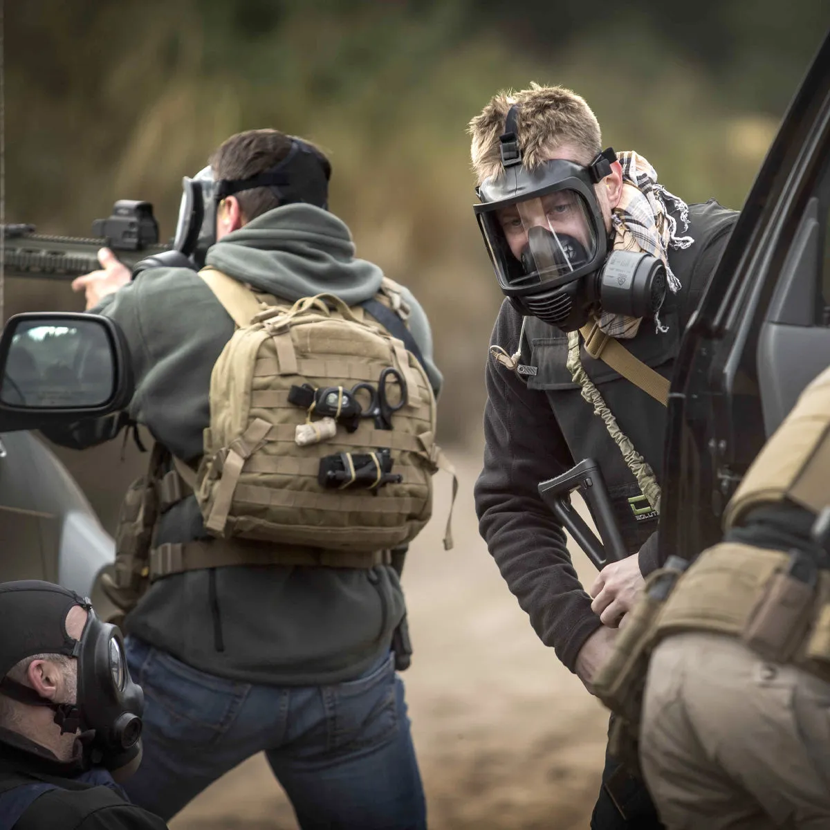 MIRA Safety CM-6M Tactical Gas Mask Full-Face Respirator for CBRN Defense