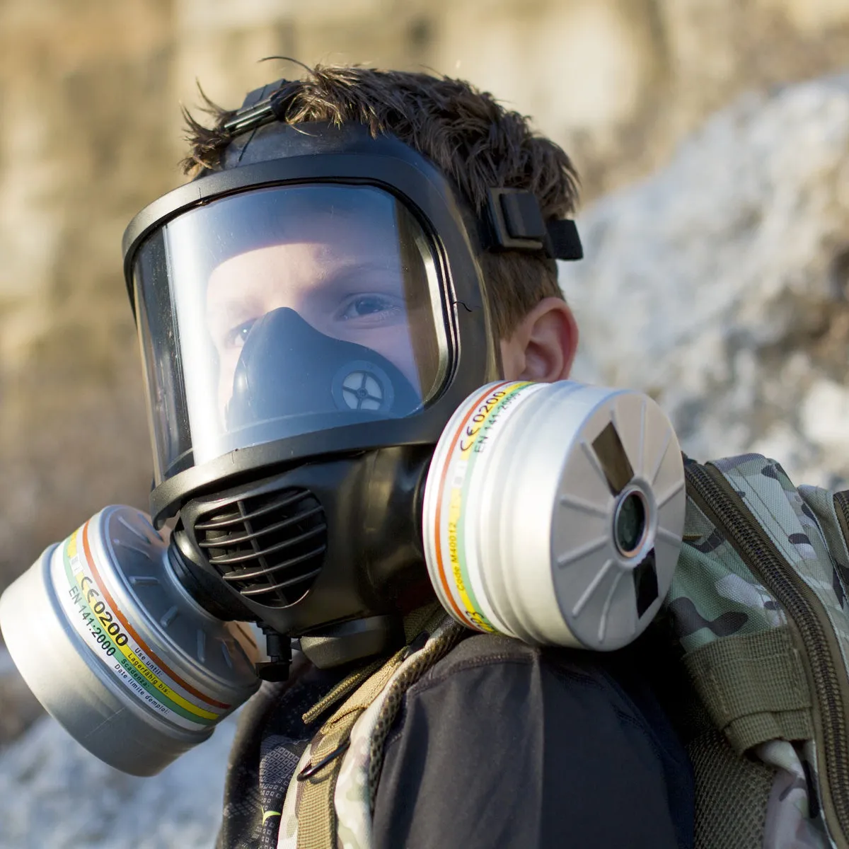 MIRA Safety CM-6M Tactical Gas Mask Full-Face Respirator for CBRN Defense