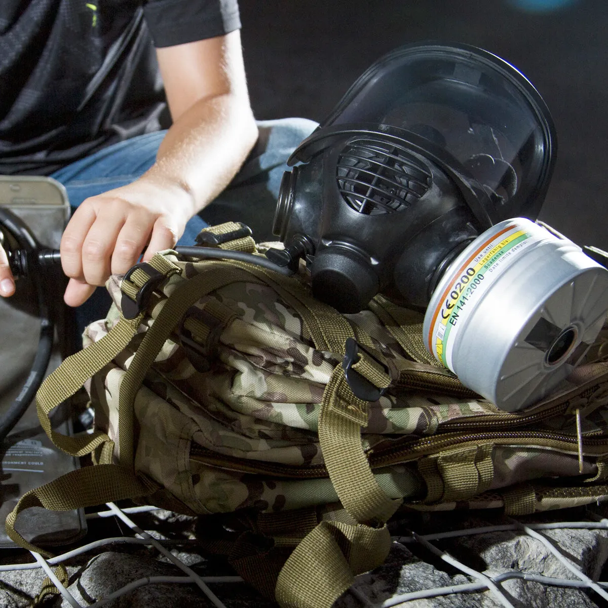 MIRA Safety CM-6M Tactical Gas Mask Full-Face Respirator for CBRN Defense