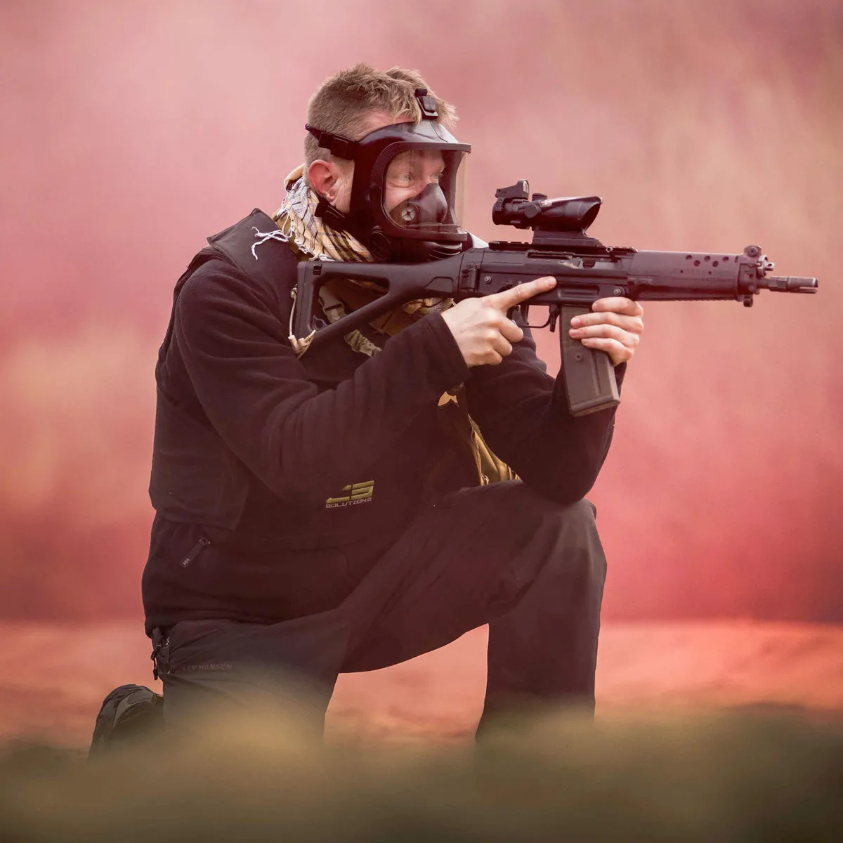 MIRA Safety CM-6M Tactical Gas Mask Full-Face Respirator for CBRN Defense