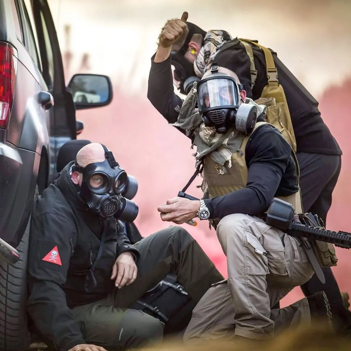 MIRA Safety CM-6M Tactical Gas Mask Full-Face Respirator for CBRN Defense