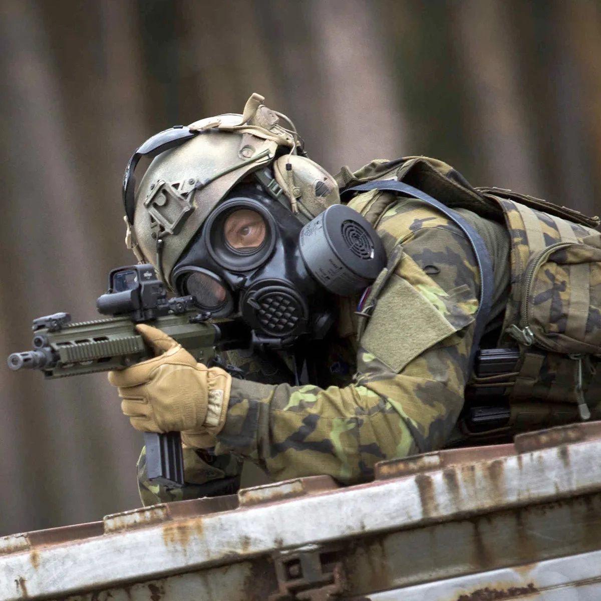 MIRA Safety CM-7M Military Gas Mask CBRN Protection Military Special Forces, Police Squads, and Rescue Teams