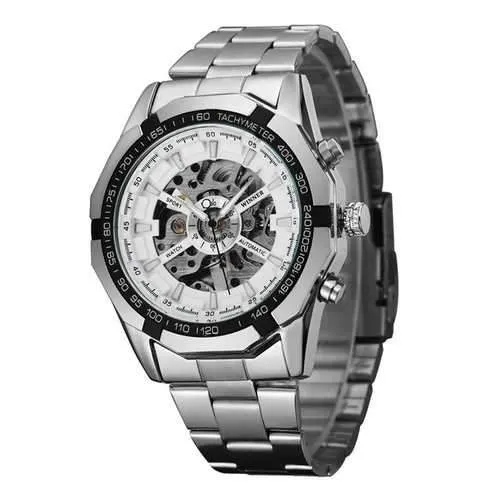 MN4493 Men Full Stainless Steel Watch