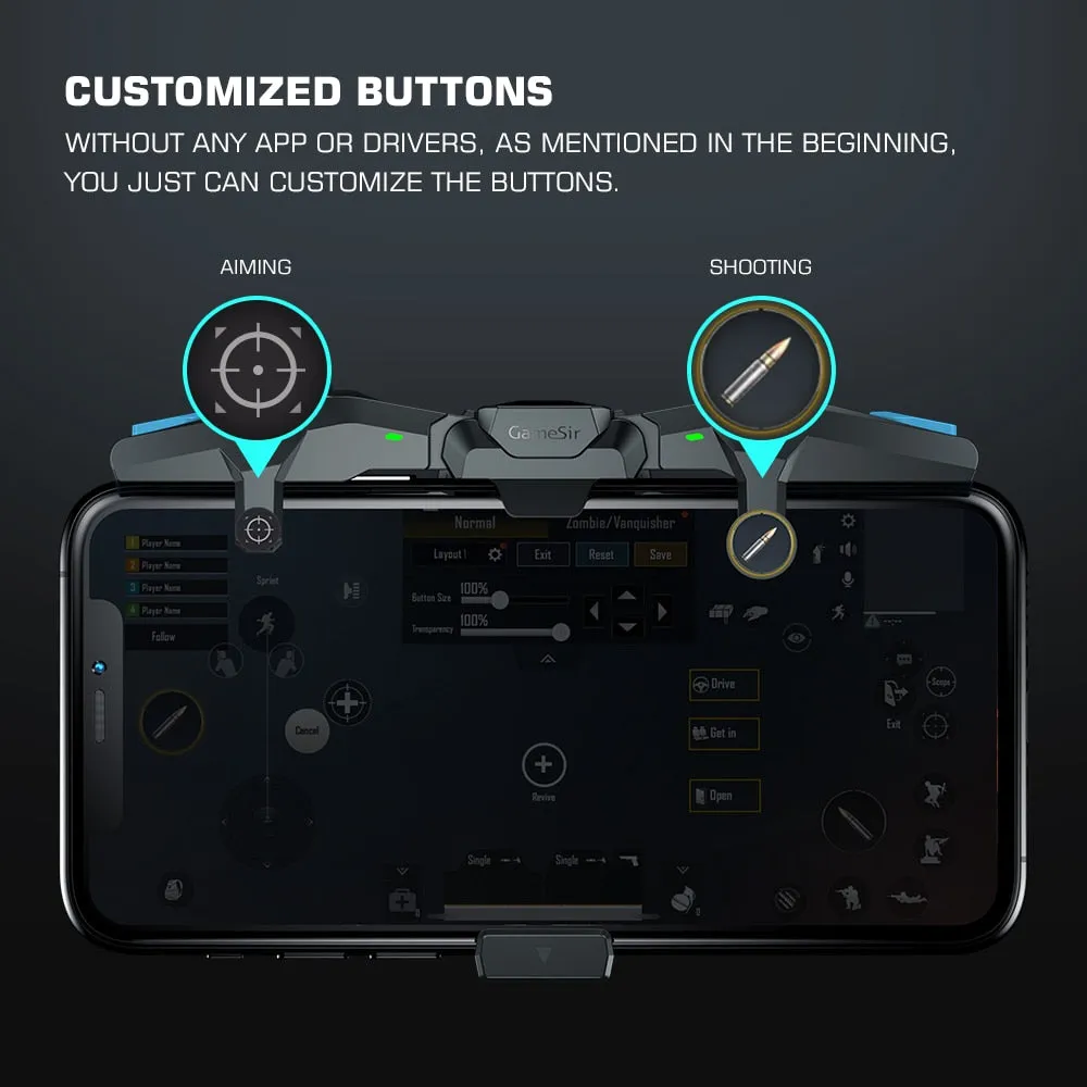 Mobile Gaming Controller |  Plug and Play for iOS / Android