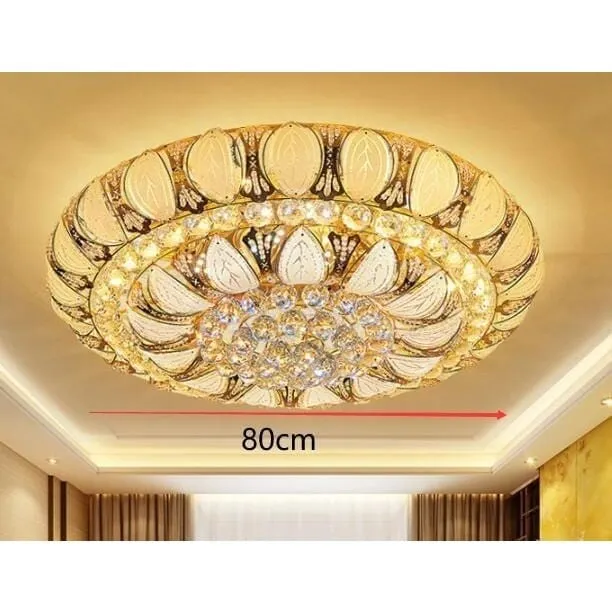 Modern LED Luxury Lustre Crystal Lotus Ceiling Chandelier - LEA-Series