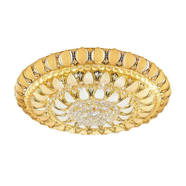Modern LED Luxury Lustre Crystal Lotus Ceiling Chandelier - LEA-Series
