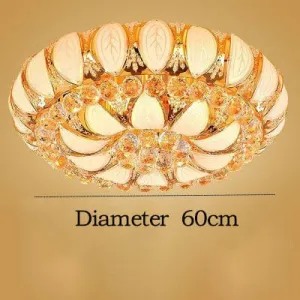 Modern LED Luxury Lustre Crystal Lotus Ceiling Chandelier - LEA-Series