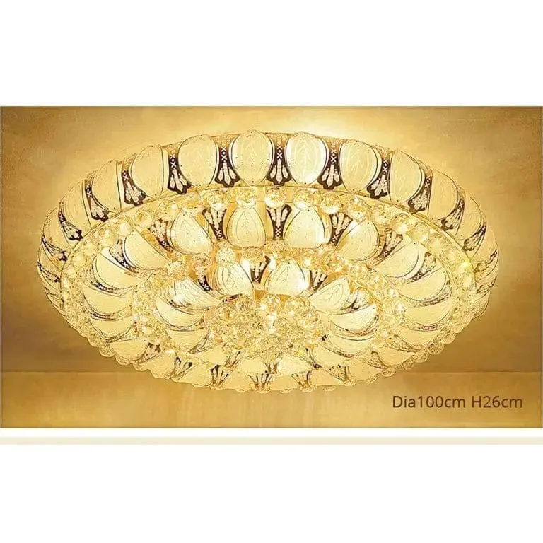 Modern LED Luxury Lustre Crystal Lotus Ceiling Chandelier - LEA-Series