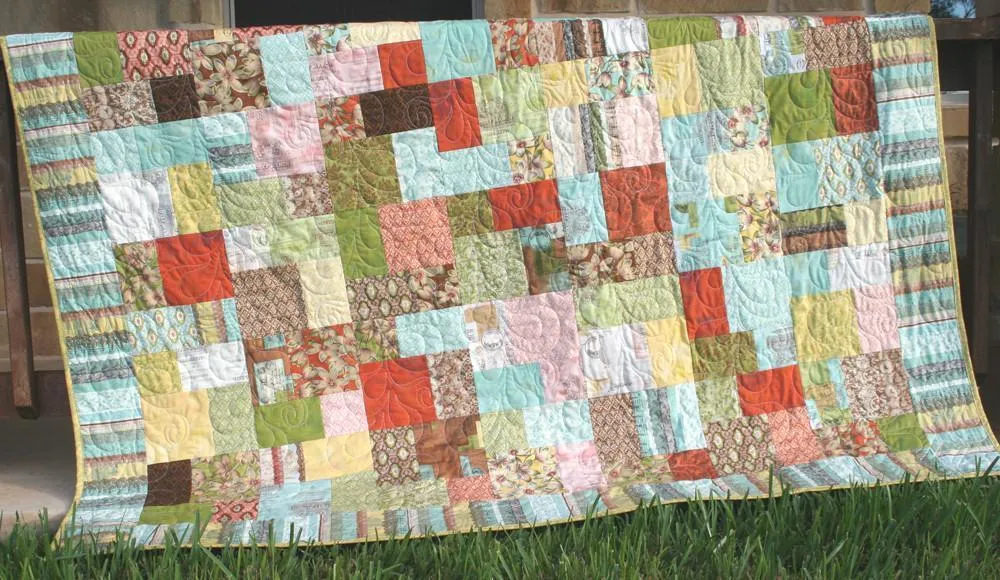 Modern Vintage Quilt Pattern - Layer Cake Friendly