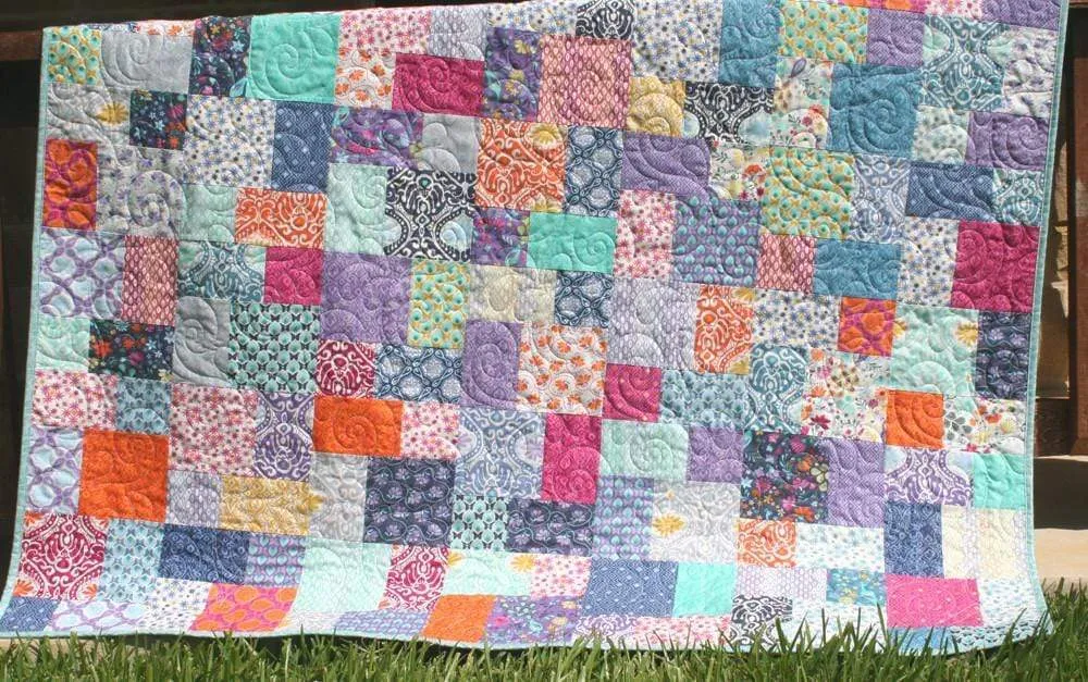 Modern Vintage Quilt Pattern - Layer Cake Friendly