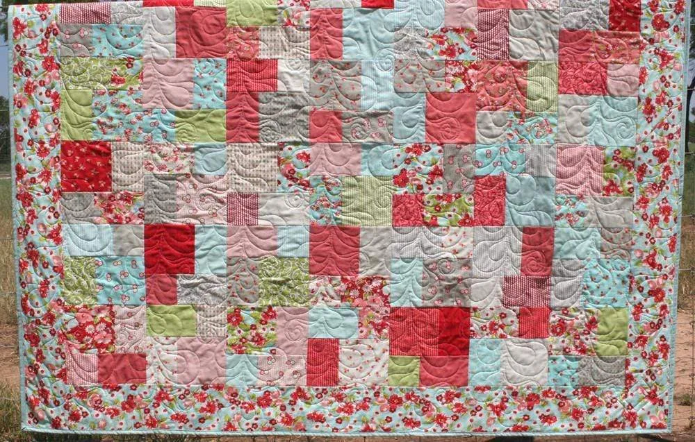 Modern Vintage Quilt Pattern - Layer Cake Friendly