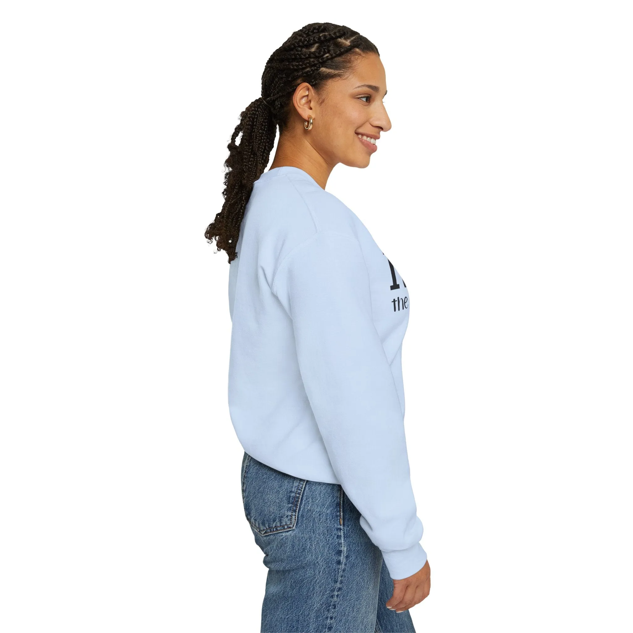Mom The Heart of The Family Unisex Heavy Blend™ Crewneck Sweatshirt