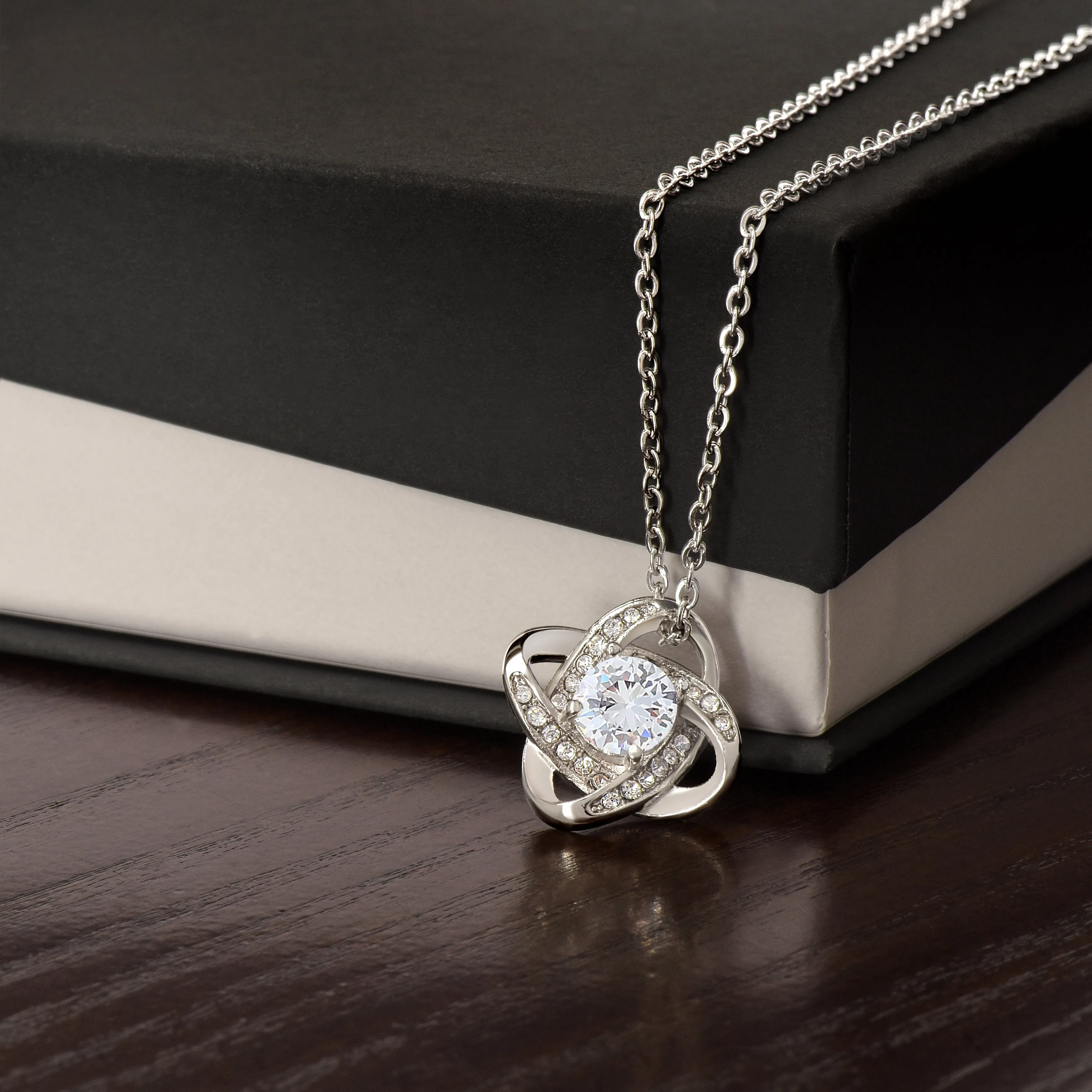 Mother to Daughter Gift Necklace, With Message Card, Hand Made Gold Jewelry For Daughters Birthday Gift