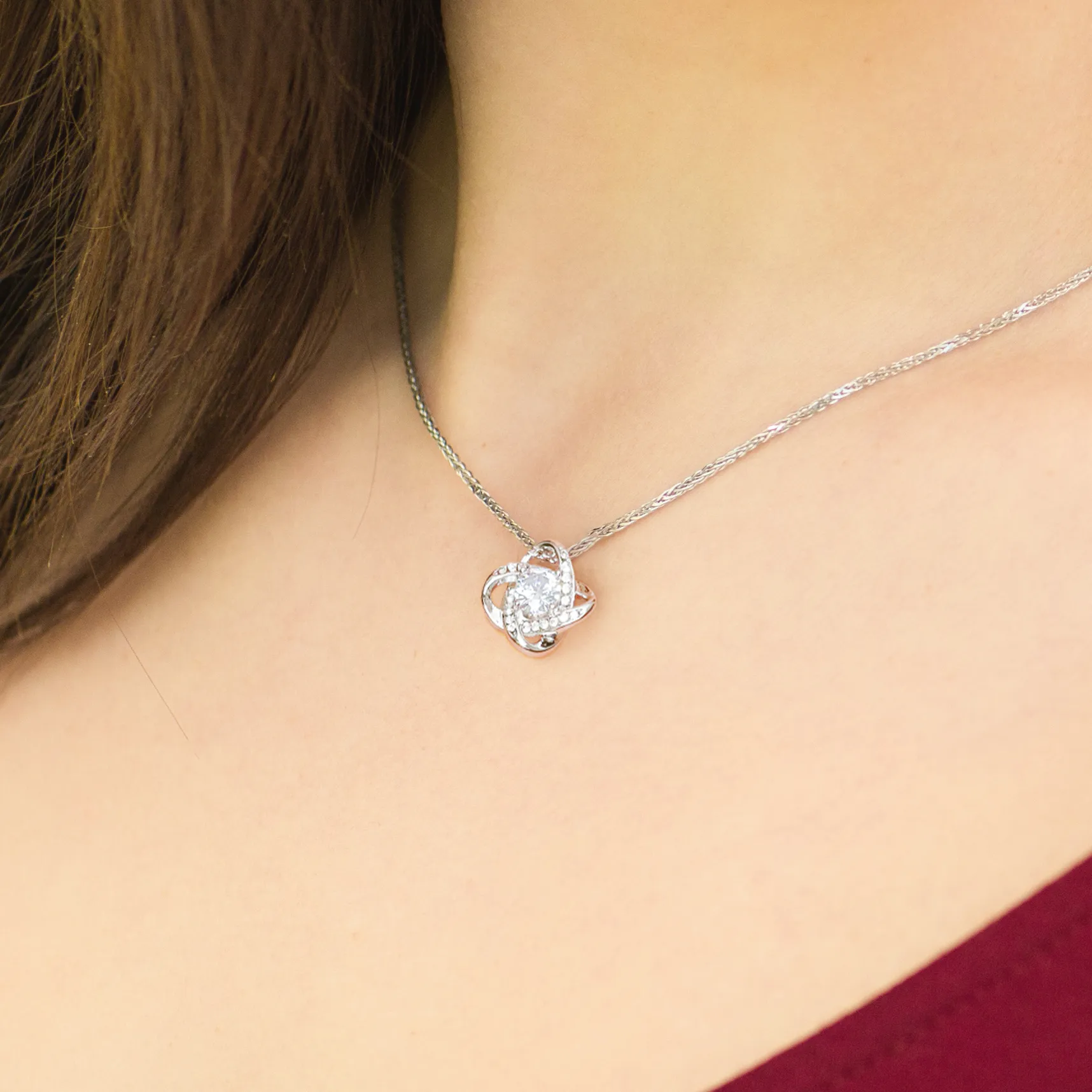 Mother to Daughter Gift Necklace, With Message Card, Hand Made Gold Jewelry For Daughters Birthday Gift