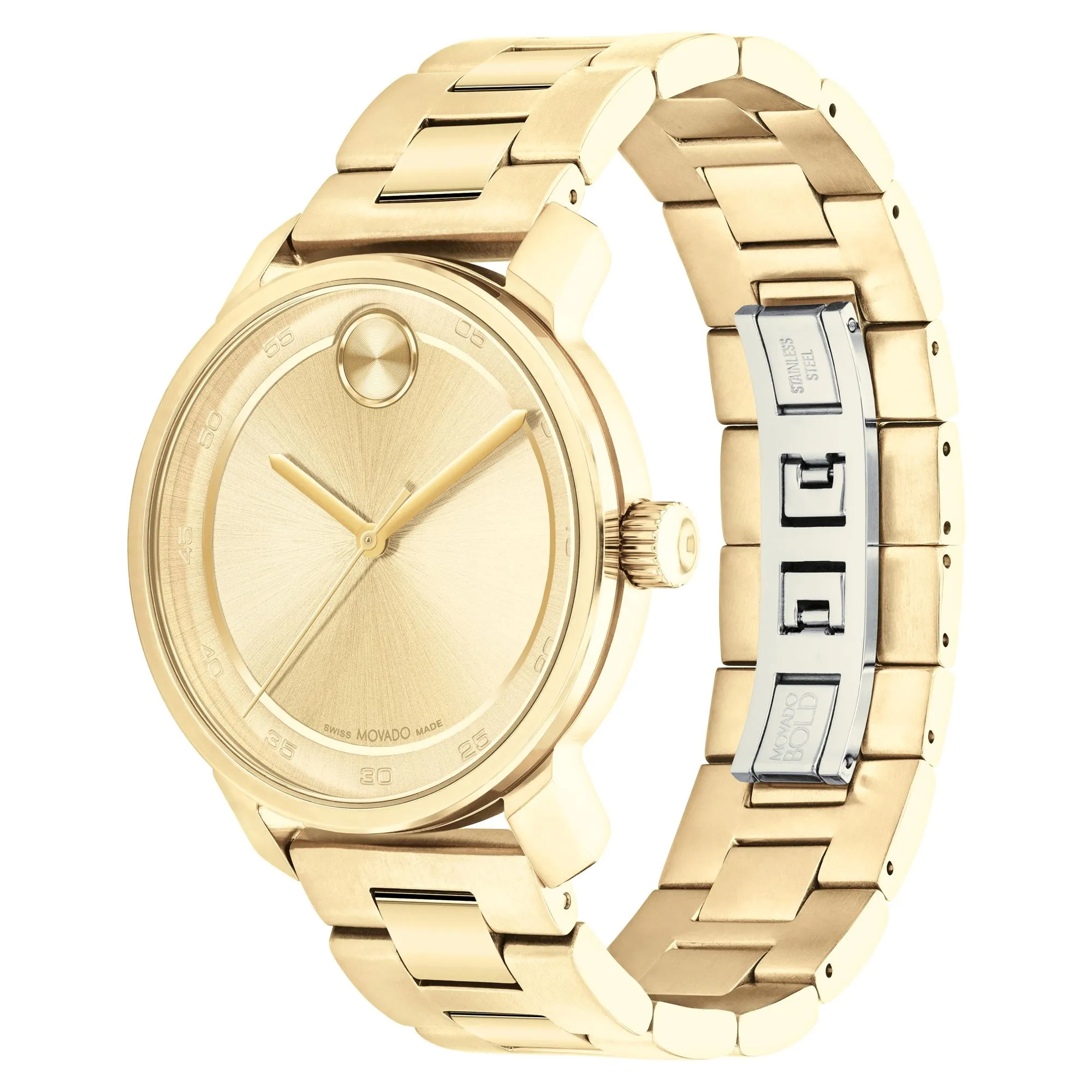 Movado Bold Access Yellow Gold Ion-Plated SS 3600912