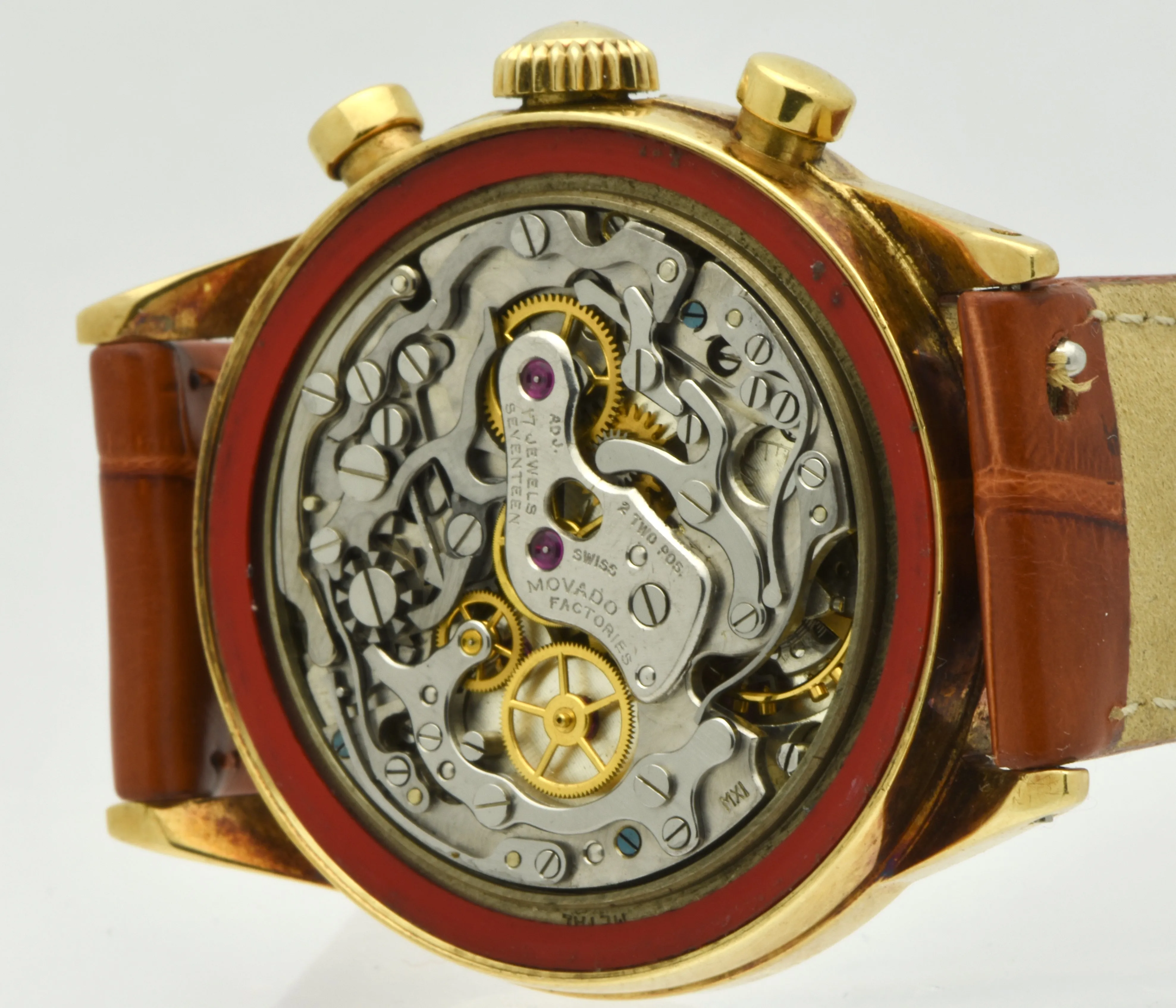 Movado M95 Gold Chronograph