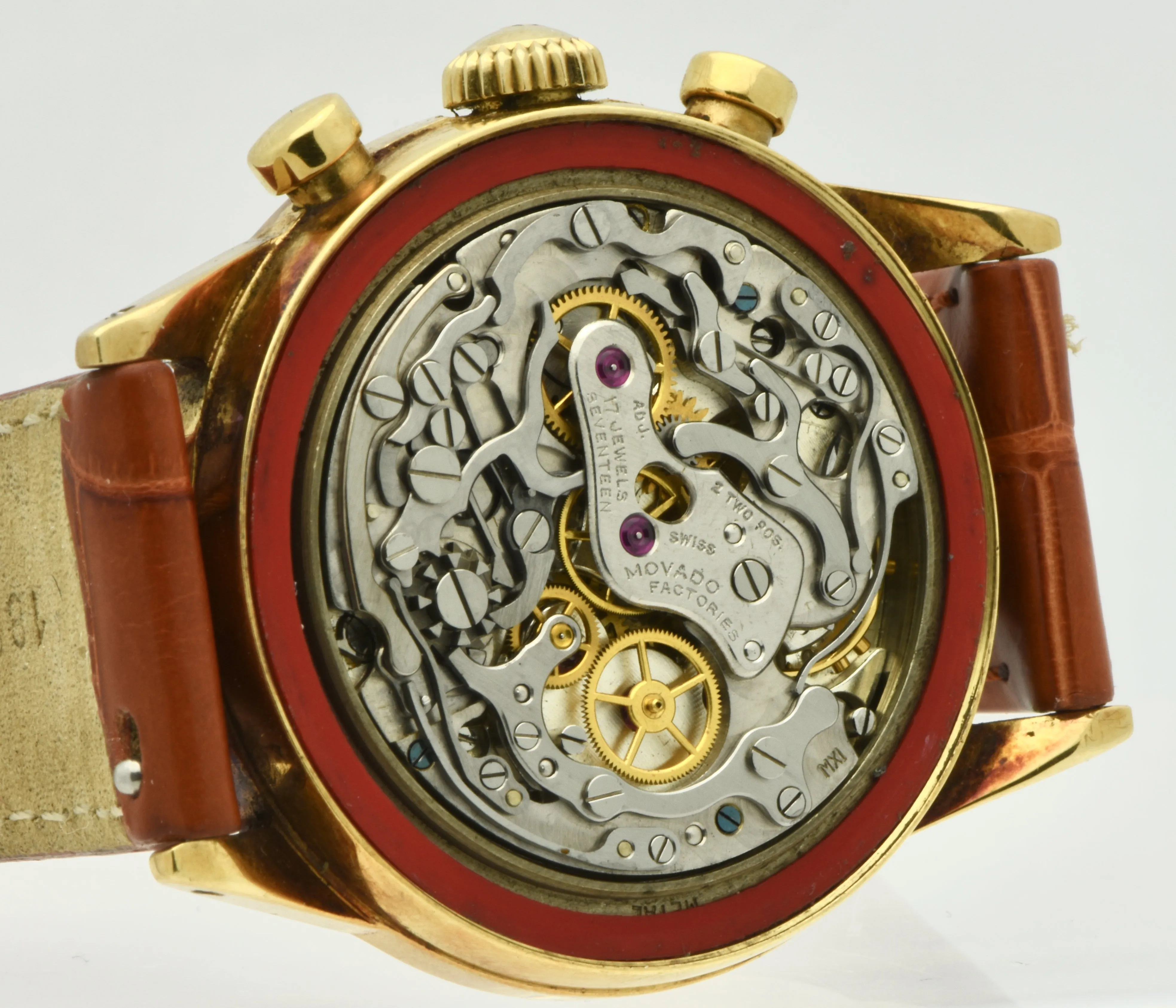 Movado M95 Gold Chronograph