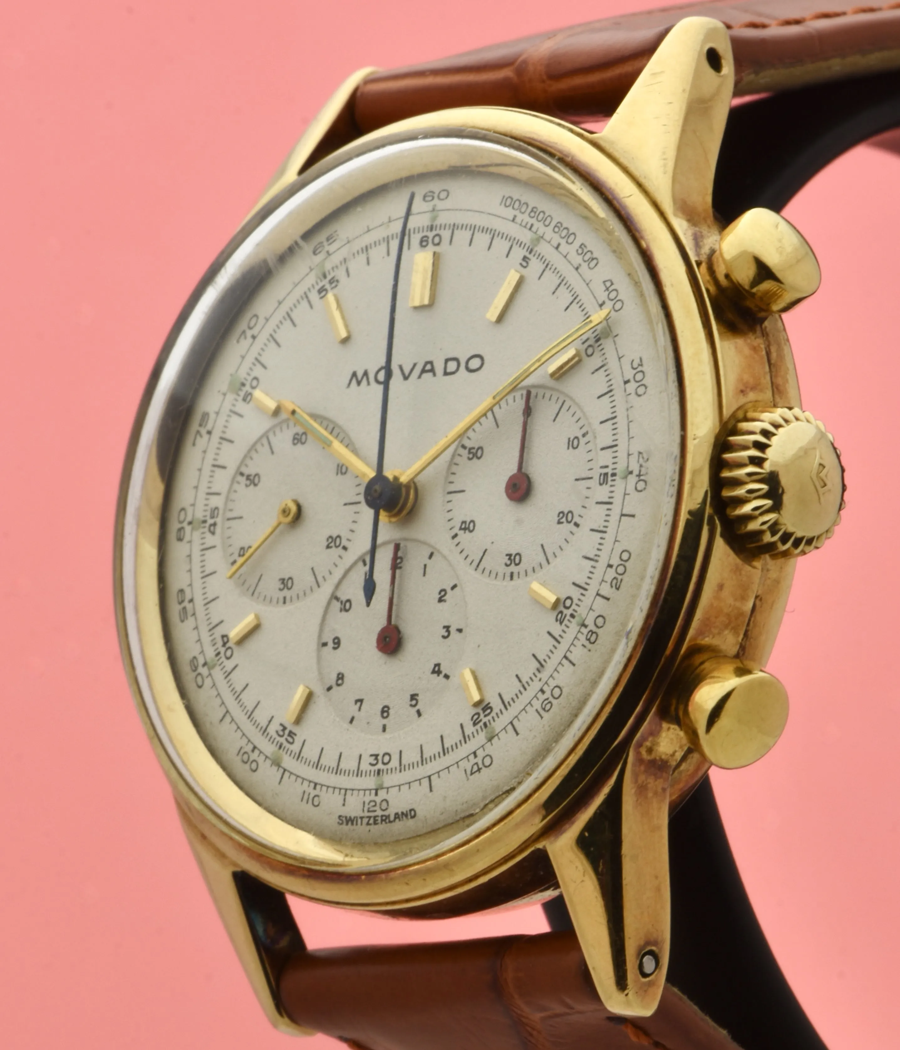 Movado M95 Gold Chronograph
