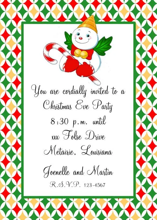 MR. BINGLE CUSTOM INVITATION