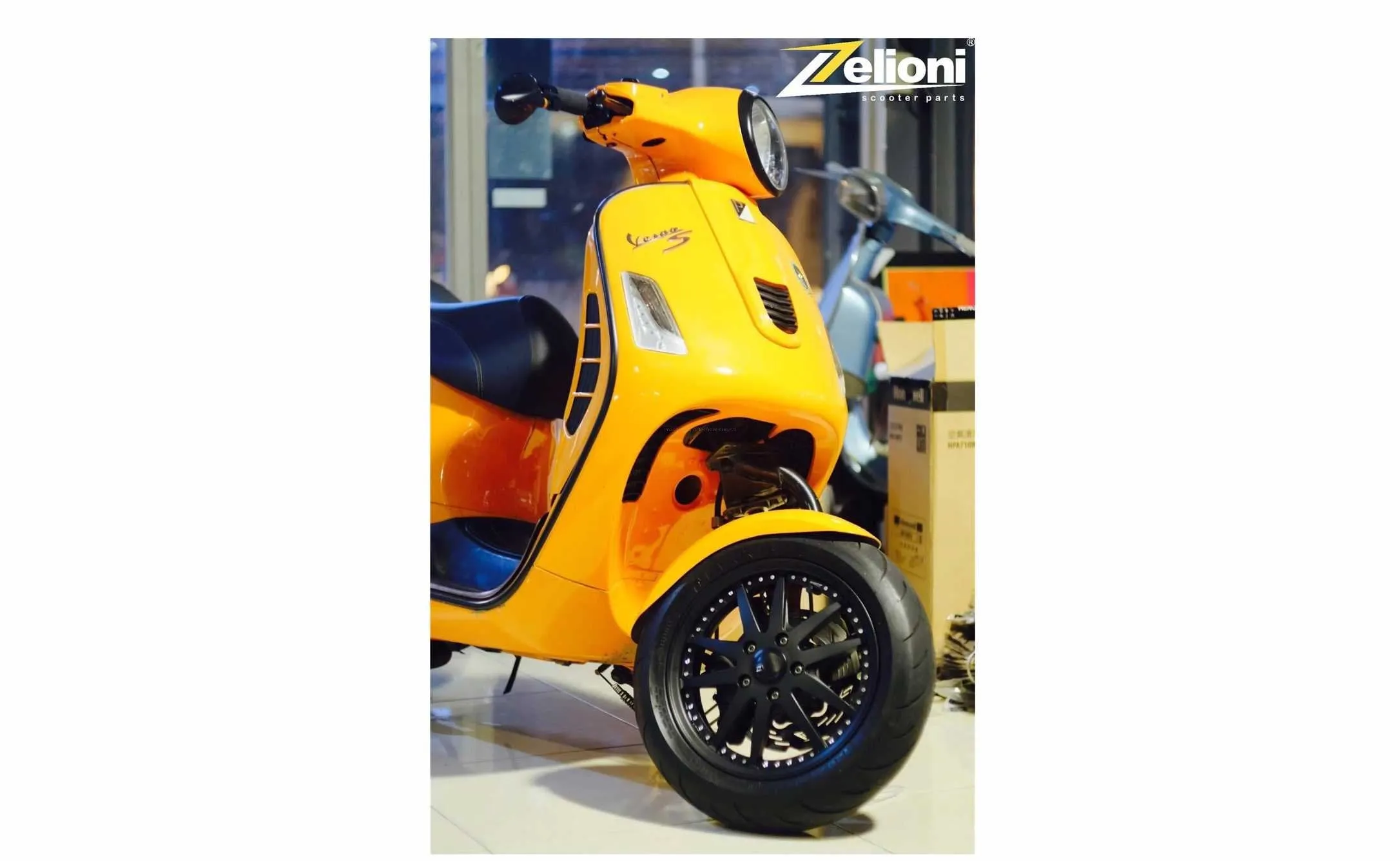 Mudguard ZELIONI | Vespa GTS/GTS Super/GTV/GT60/GT/GT L  ('03-'13/'17-)