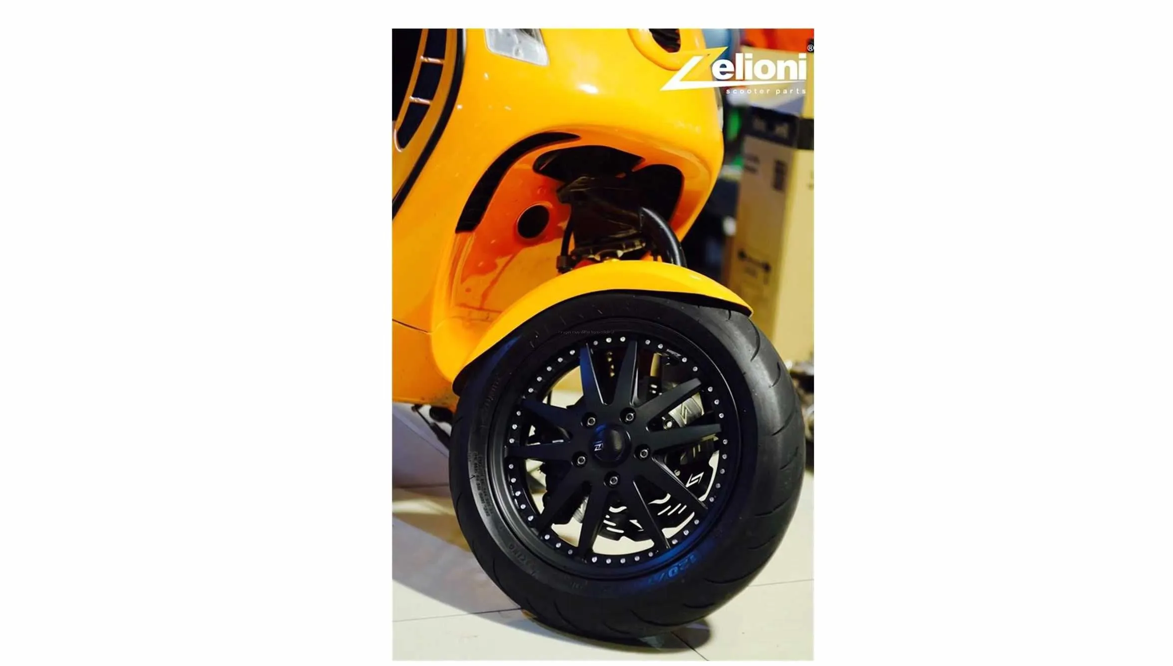 Mudguard ZELIONI | Vespa GTS/GTS Super/GTV/GT60/GT/GT L  ('03-'13/'17-)