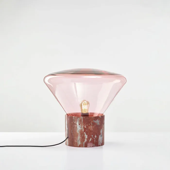 Muffins Anniversary Luxury Table Lamp - Sunset Pink (Large)