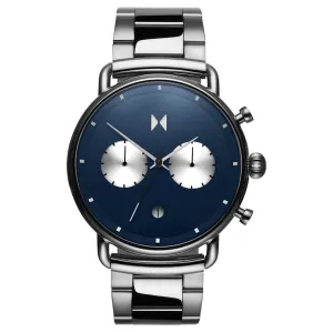 MVMT Blacktop Blue Dial Stainless Steel Bracelet Men's Watch