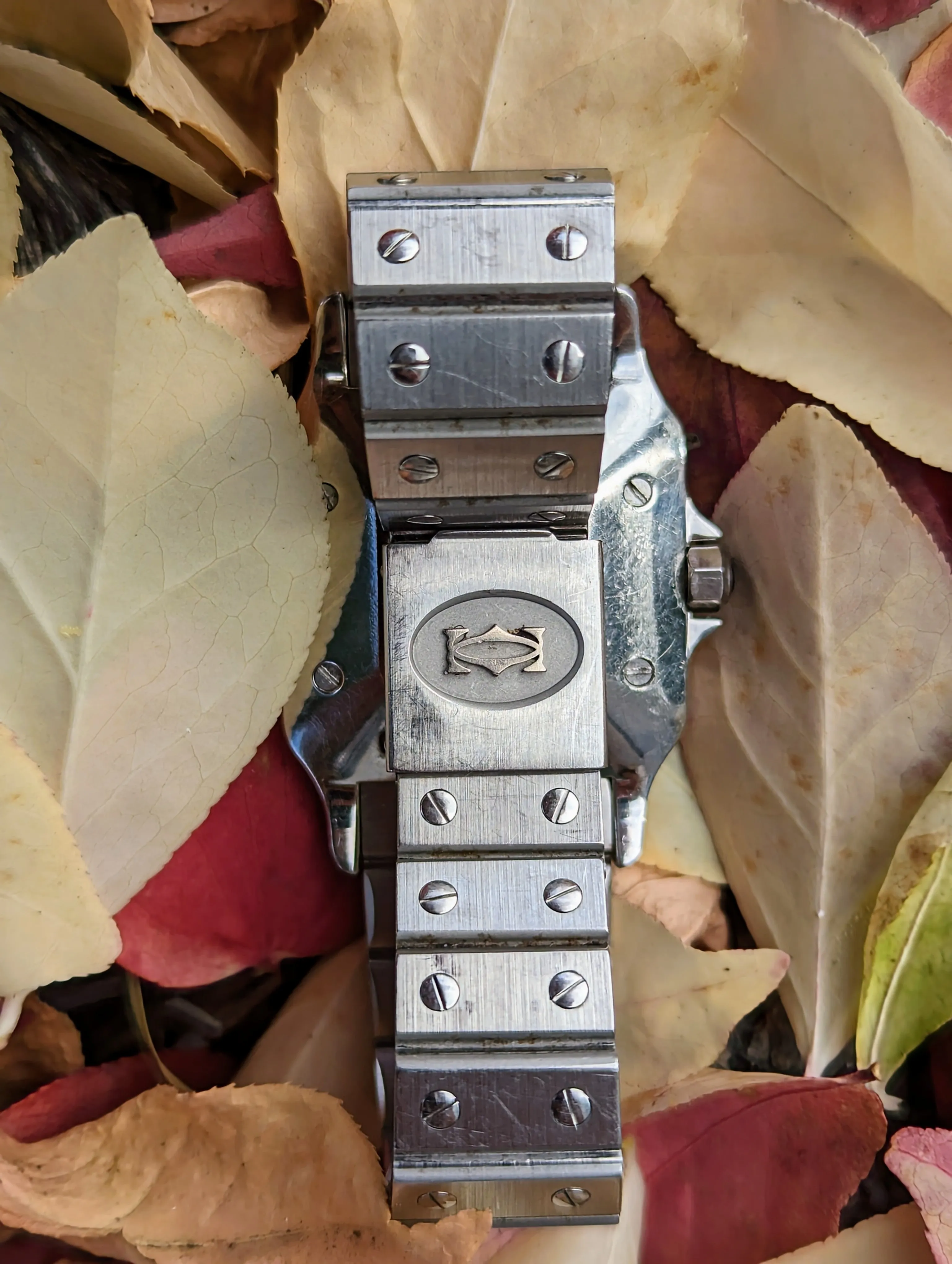 My Personal Collection: Vintage Cartier Santos Carree 2960 - Unpolished