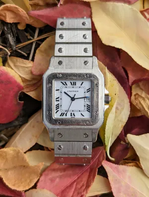 My Personal Collection: Vintage Cartier Santos Carree 2960 - Unpolished