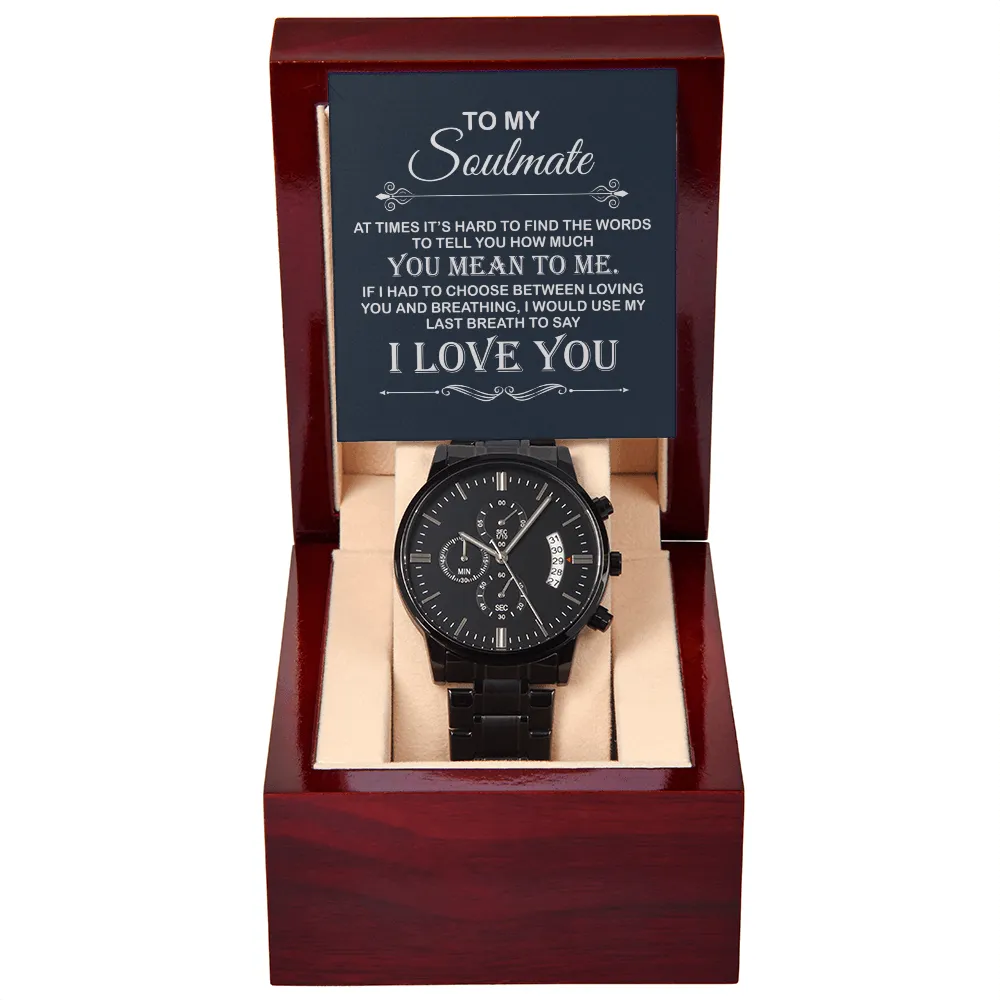 My Soulmate - Chronograph Watch