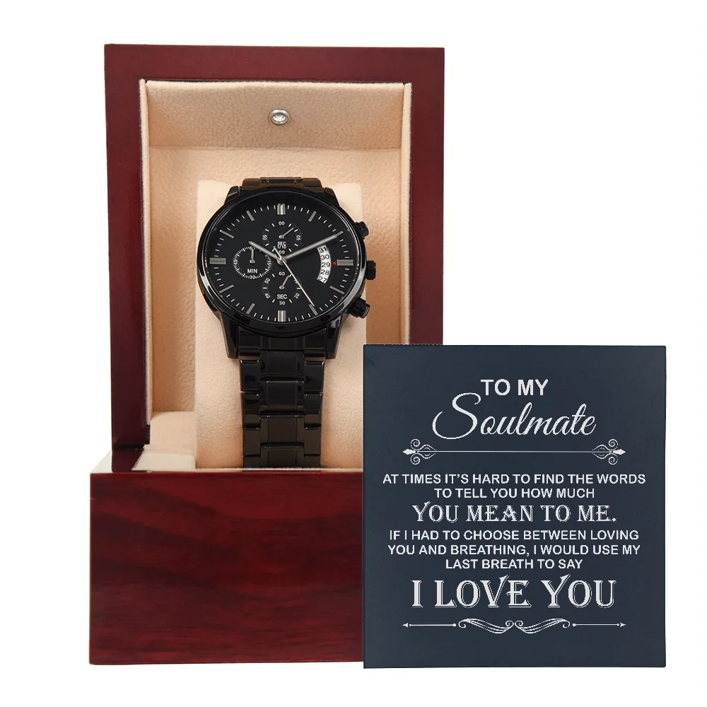 My Soulmate - Chronograph Watch