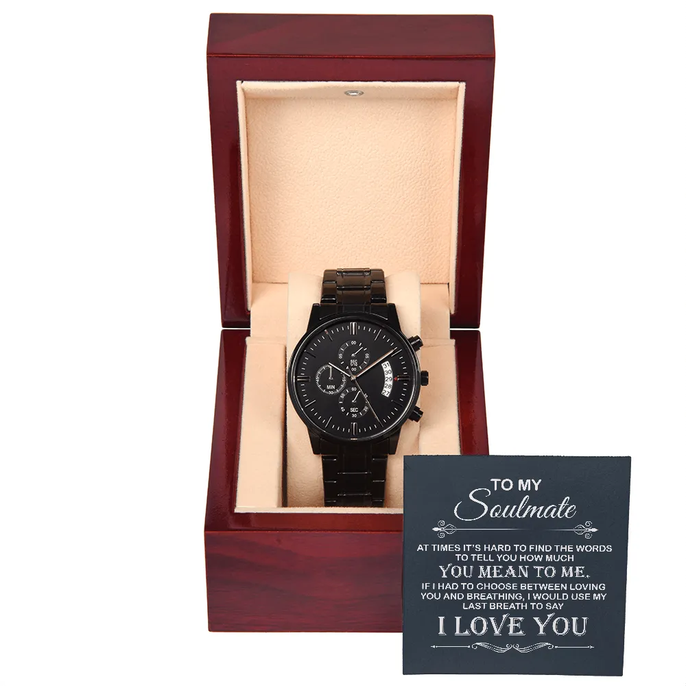 My Soulmate - Chronograph Watch