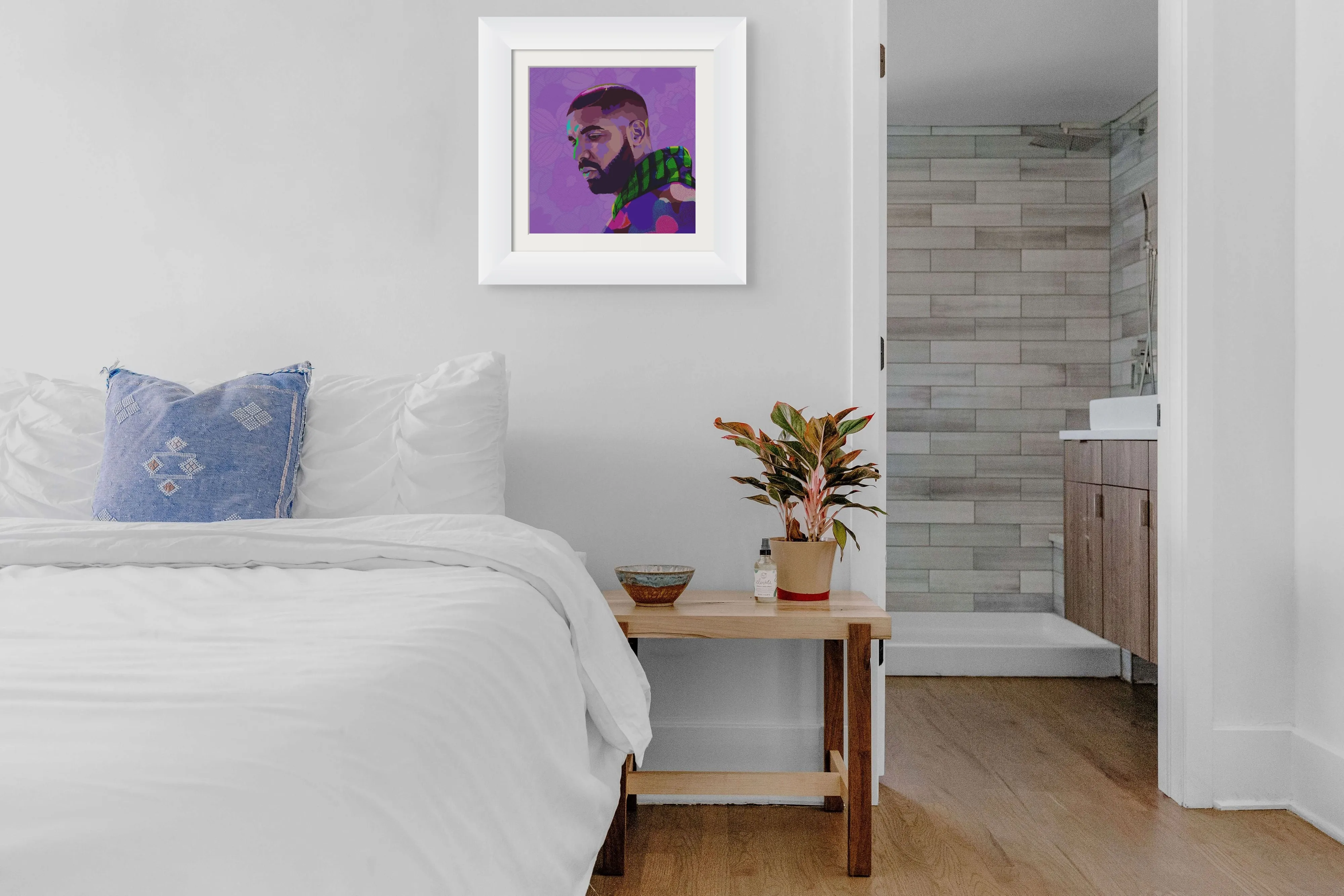 N 2 Deep - Drake portrait art - Limited Edition Art Print & Wall Decor - Vakseen Art