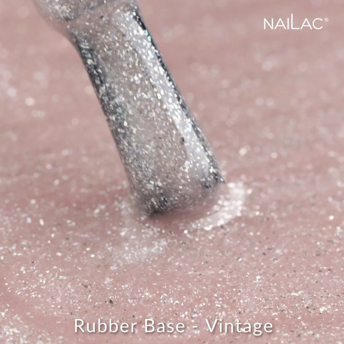 NaiLac Hybrid UV/LED Rubber Base Vintage