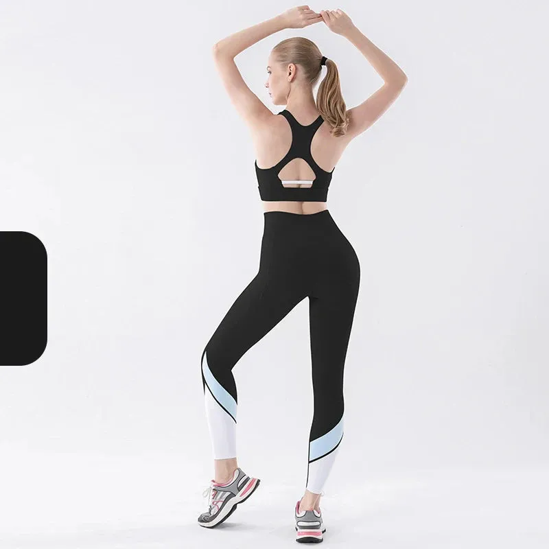 Naked-Feel Yoga Set - High Waist Leggings and Fitness Suit for Women