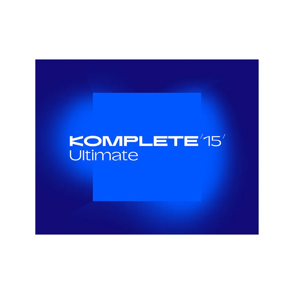 Native Instruments Komplete 15 Ultimate Edition - Digital Download