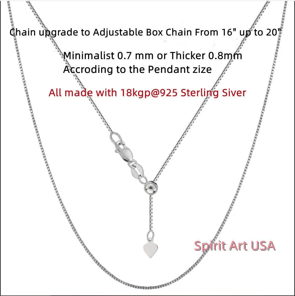 Natural Citrine Sterling Silver Necklace Genuine Citrine Pendant 18KGP #350