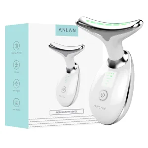 Neck Face Beauty Device LED Photon Therapy Reduces Double Chin