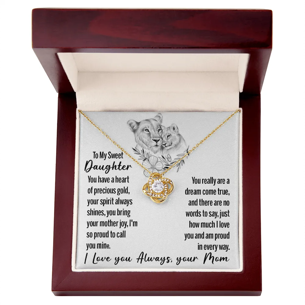 Necklace For Daughter From Mom - You Bring Me Joy