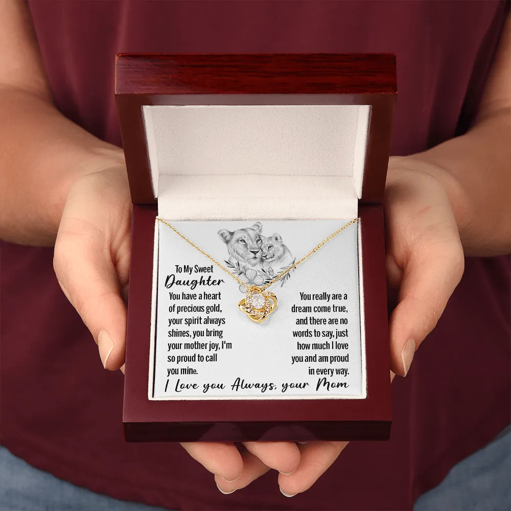 Necklace For Daughter From Mom - You Bring Me Joy