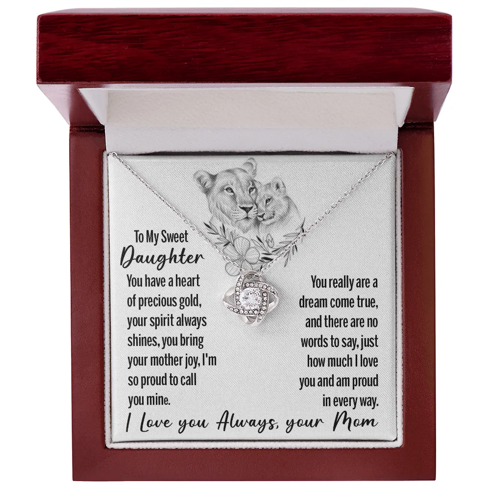 Necklace For Daughter From Mom - You Bring Me Joy