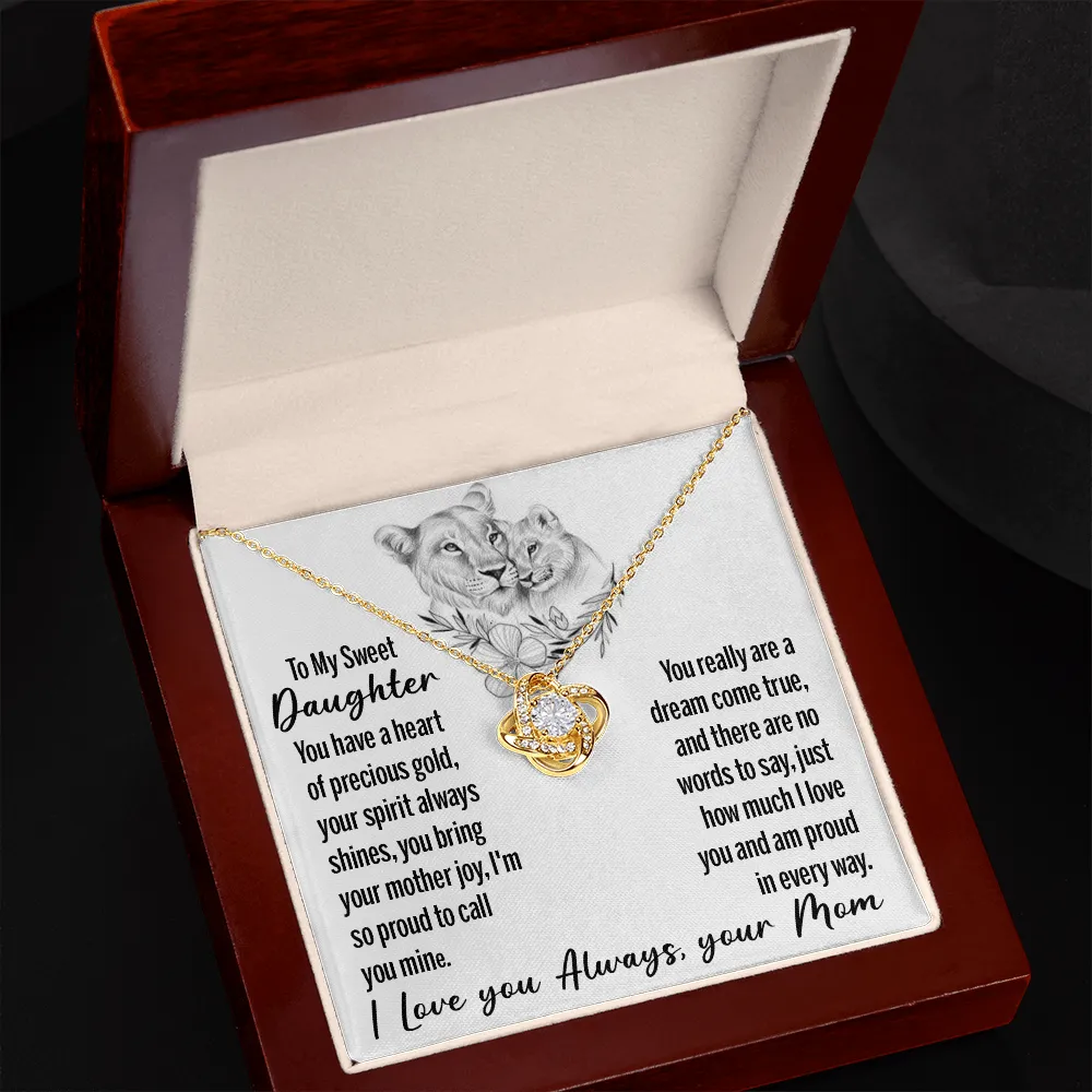 Necklace For Daughter From Mom - You Bring Me Joy