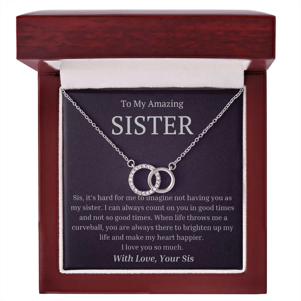 Necklace For My Sister - I Love You So Much