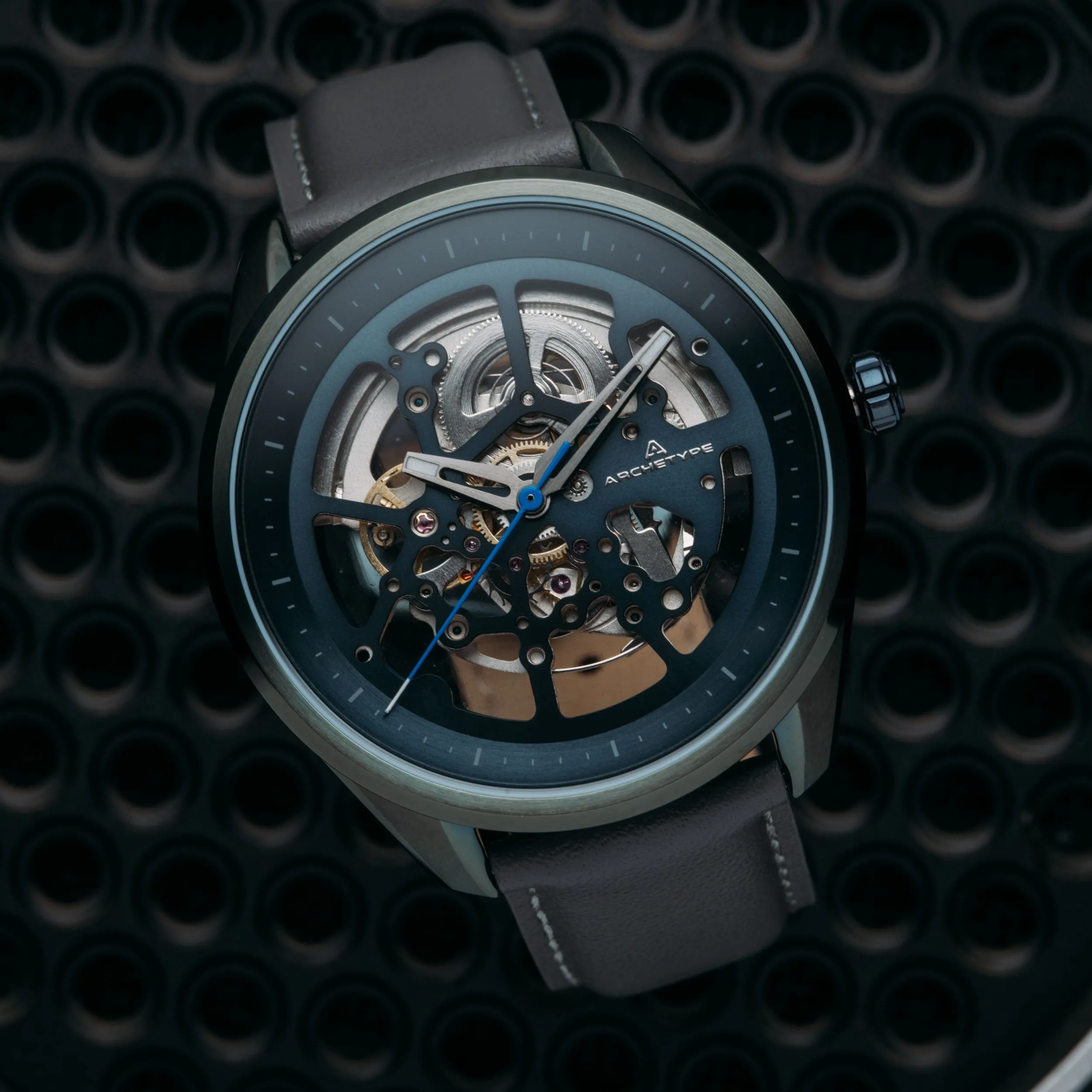 Nemesis Automatic Deep Blue Gray