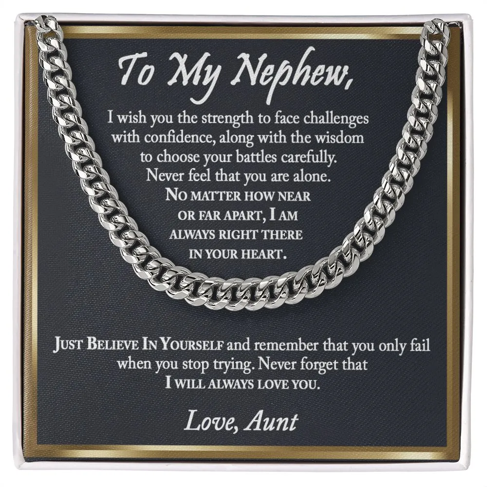 Nephew Gift from Aunt, Nephew Gift, Aunt and Nephew, Nephew Gift from Uncle, Nephew Birthday, Nephew Graduation Gift, For Older Nephew