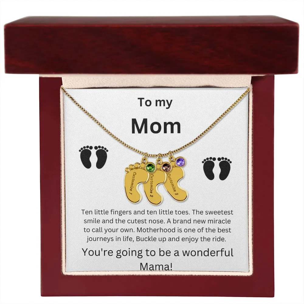 New Baby Necklace for Mom